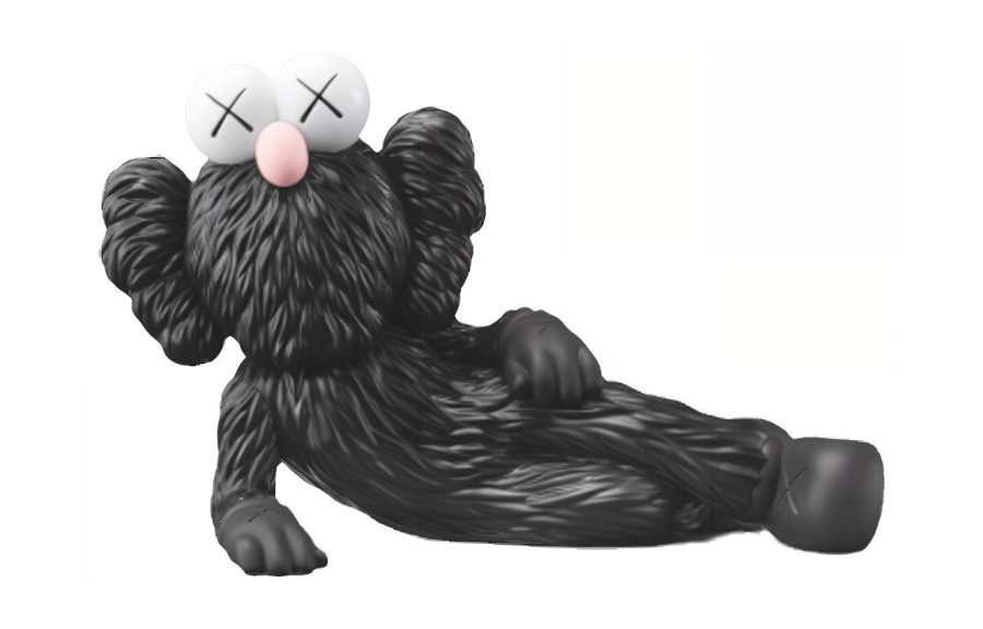 KAWS KAWS TIME Off KAWS Figures BFF Black Trendy Figures