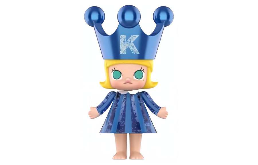 POP MART POP MART 100% MEGA ROYAL MOLLY ORIGINAL Birth Princess Trendy Figures