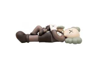 KAWS Figures HOLIDAY SINGAPORE COMPANION Fashion Brown Trendy Figures 27cm