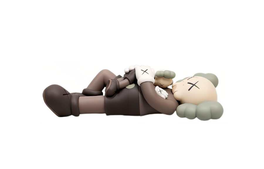 KAWS Figures HOLIDAY SINGAPORE COMPANION Fashion Brown Trendy Figures 27cm