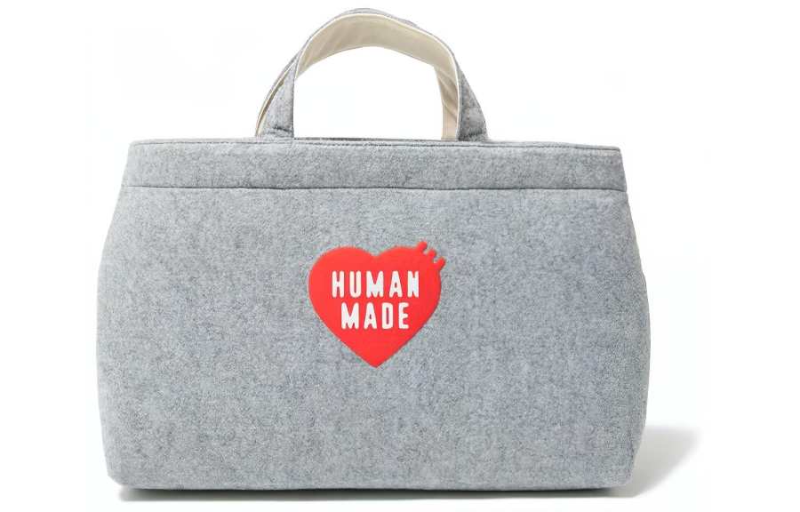 HUMAN MADE HUMAN MADE Felt Large Tote Bag Grey