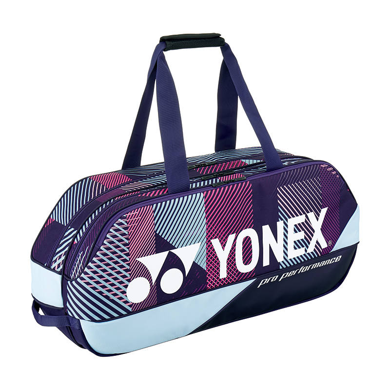YONEX Fabric+Artificial Leather Gym Bag Regular Unisex Dark Purple