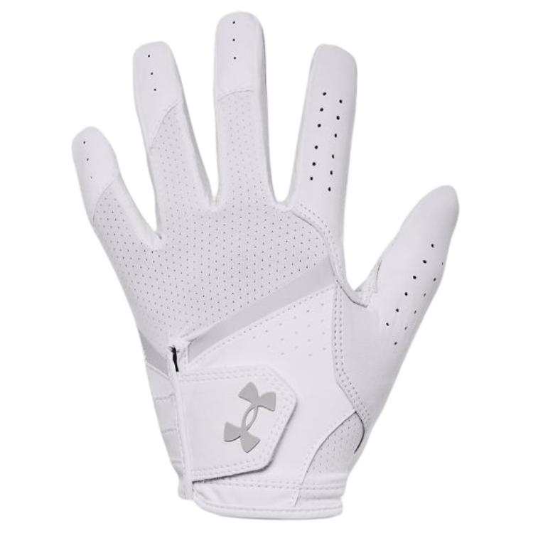 Under Armour Leather Sports Gloves Women's White
