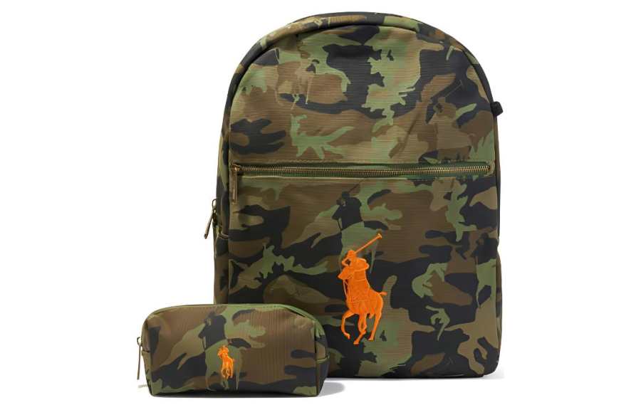 Polo Ralph Lauren Ralph Lauren Kids Polo Pony-embroidered Camouflage Backpack