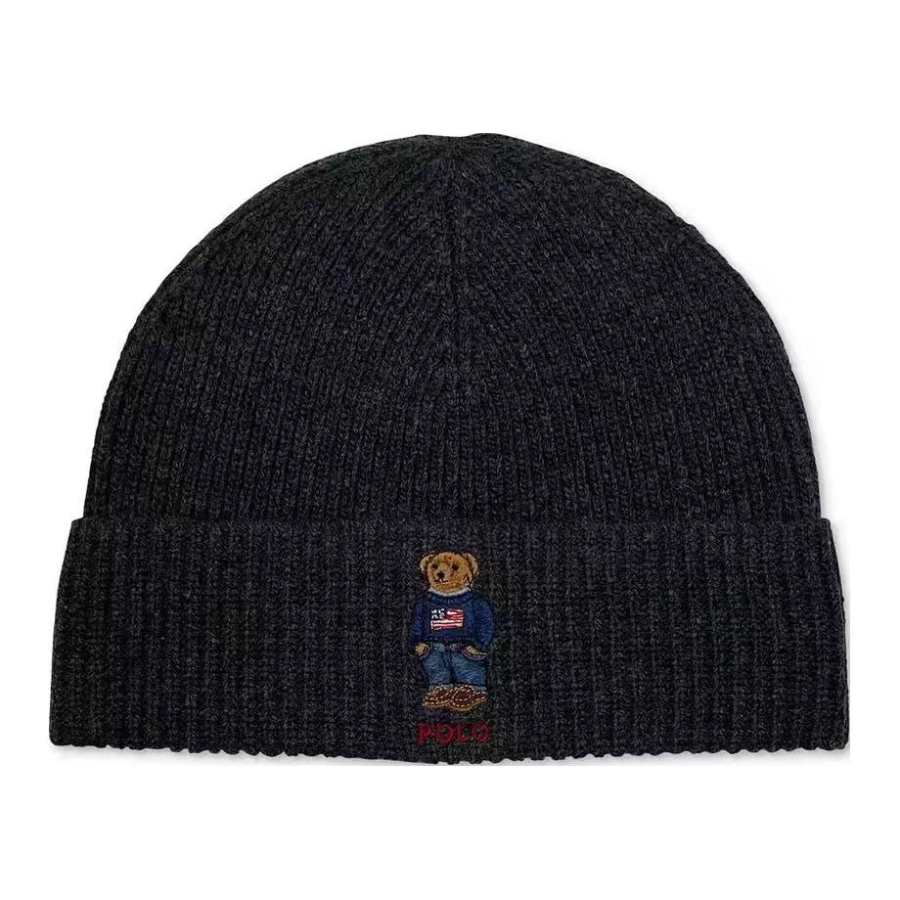 Polo Ralph Lauren Polo Ralph Lauren Beanies Unisex Charcoal Gray