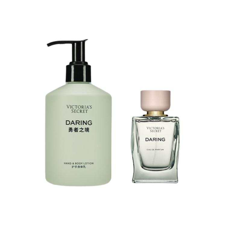 Victoria's Secret Premium Hero's Realm Body Lotion Perfume Sets Eau De Parfum EDP Bergamot Moss 50ml+295ml Woody Amber