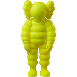 KAWS Figures TOKYO FIRST WHAT Yellow Trendy Figures 29cm