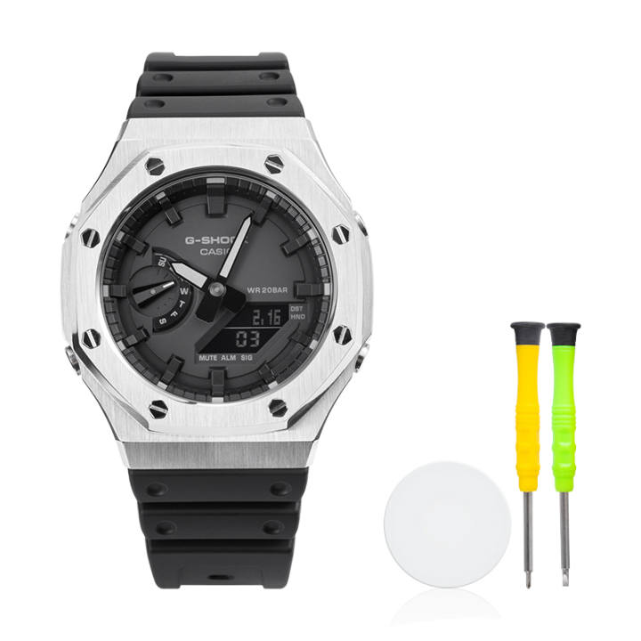 CASIO CASIO Men Liquid Crystal/Analog Dual Display Series Black Watch