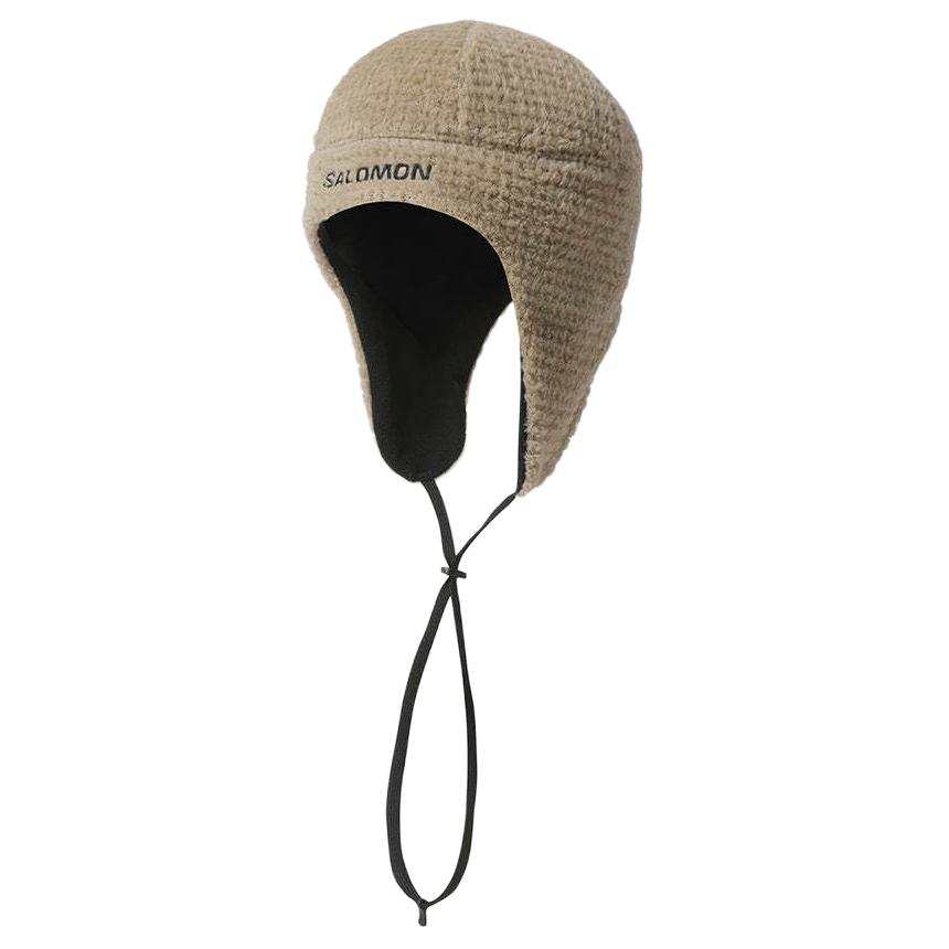 SALOMON SALOMON Polyester Trapper Hats Men's Khaki