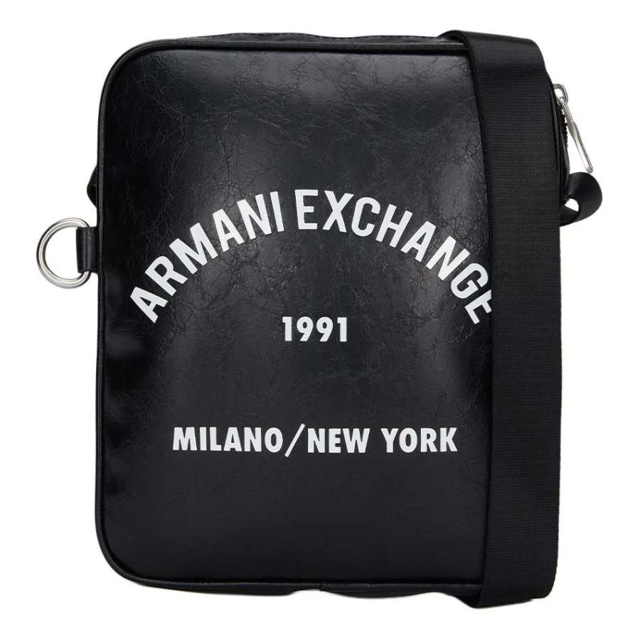 ARMANI EXCHANGE ARMANI EXCHANGEAE Pu Crossbody Bags Men's Black