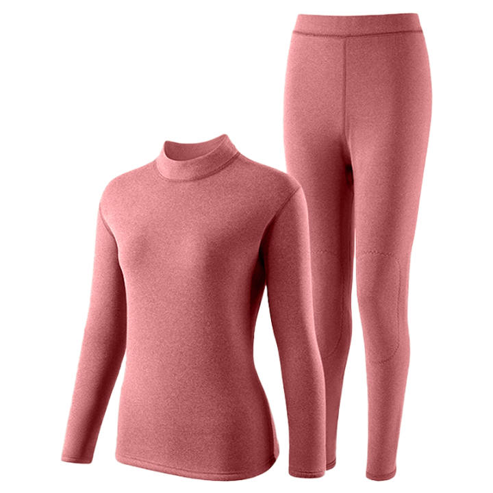 MIIOW MIIOW Thermal Set Women's Thickened And Fleece Lined