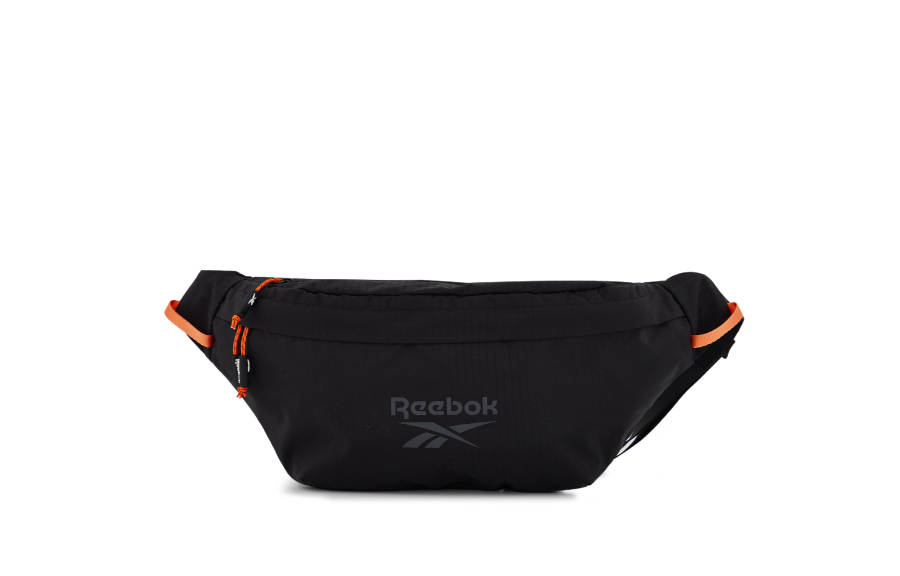 Reebok Fabric Crossbody Bag Sling Bag Medium Large Unisex Black/Khaki
