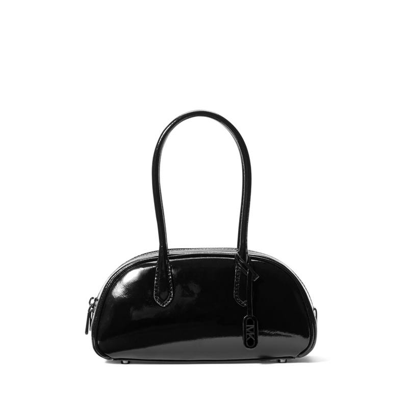 MICHAEL KORS Lulu Leather One Shoulder Handbag Small Women's Black