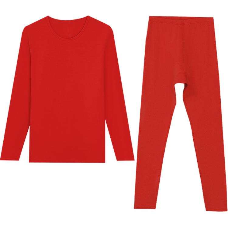 Hodo Red Bean Thermal Set Women's Red