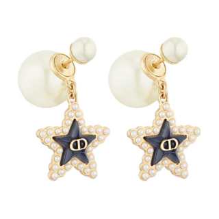 DIOR Metal Earrings Women's Gold