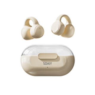 SOAIY GK9 Over Ear, Bluetooth 5.3 Sports Ear Clip No Noise Cancellation Headphones