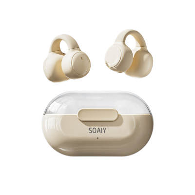 SOAIY GK9 Over Ear, Bluetooth 5.3 Sports Ear Clip No Noise Cancellation Headphones