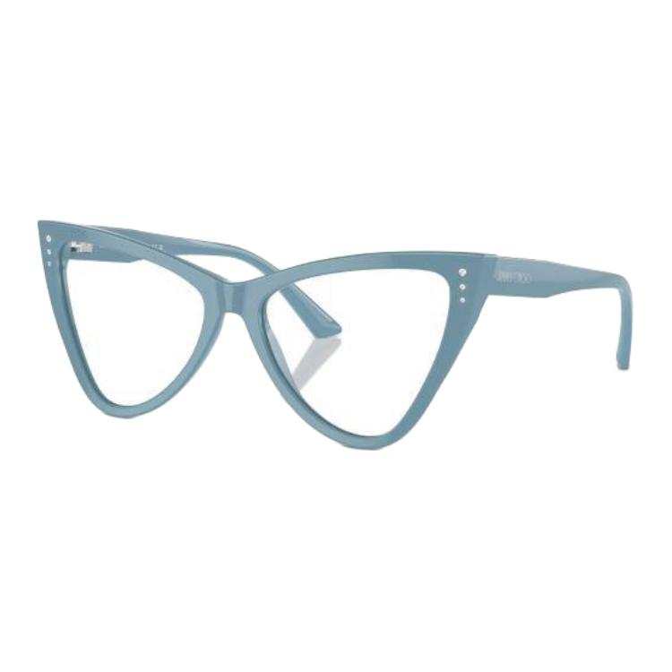 Jimmy Choo Eyewear Triangle Frame Glasses