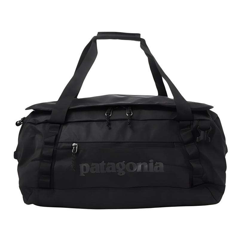 Patagonia 40L Outdoor Bags Recycled TPU Film Laminated Material Matte Black Unisex
