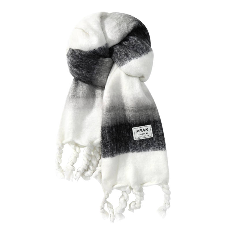 PEAK PEAK Polyester Knit Scarves Unisex