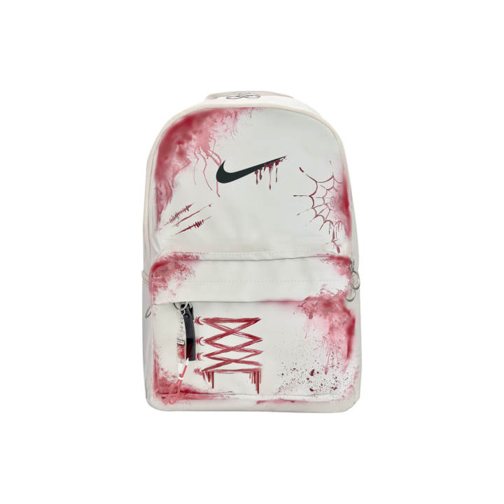 Nike Nike Fabric Backpack Regular Unisex White Red