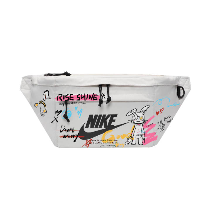 Nike Nike Fabric Shoulder Bag, Crossbody Bag, Sling Bag, Fanny Pack Regular Unisex Light Bone