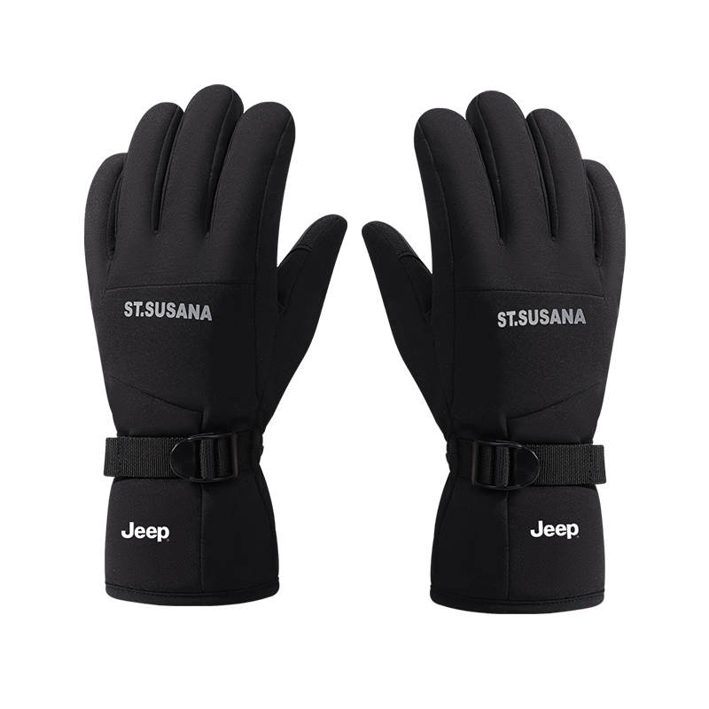 Jeep Thickened Sports Gloves Unisex