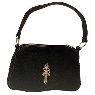Chrome Hearts Woven Cashmere Chicken Nugget Bag, Handbag, Shoulder Bag Women's Black