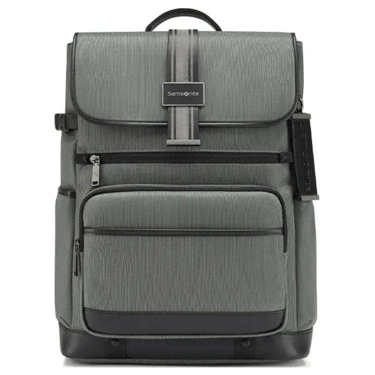 Samsonite SAMSONITE Nylon Backpack Men's Gray