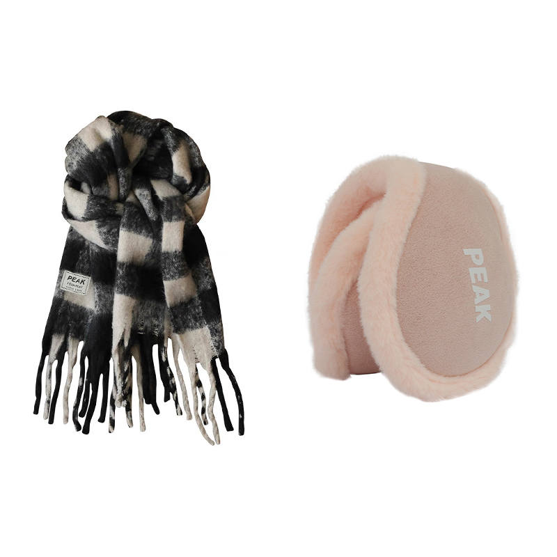 PEAK PEAK Polyester Knit Scarves Unisex