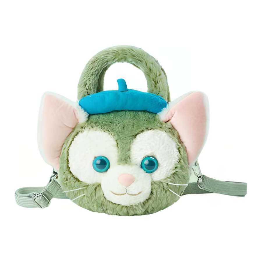 Disney Plush Backpack, Crossbody Bag, Handbag Medium Unisex Green