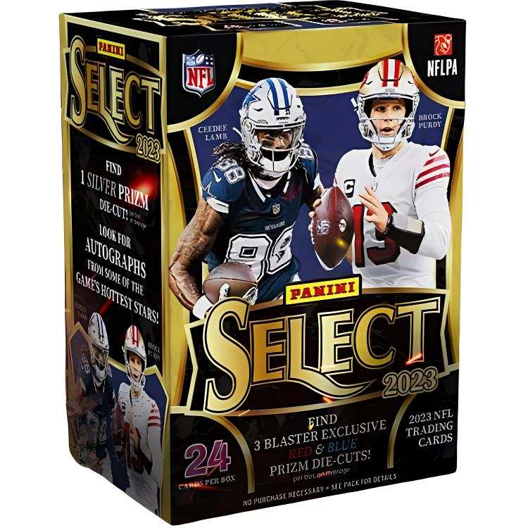 PANINI 2023 Select Football Blaster Rugby, Player Cards, Grenade Sports Cards Whole Box