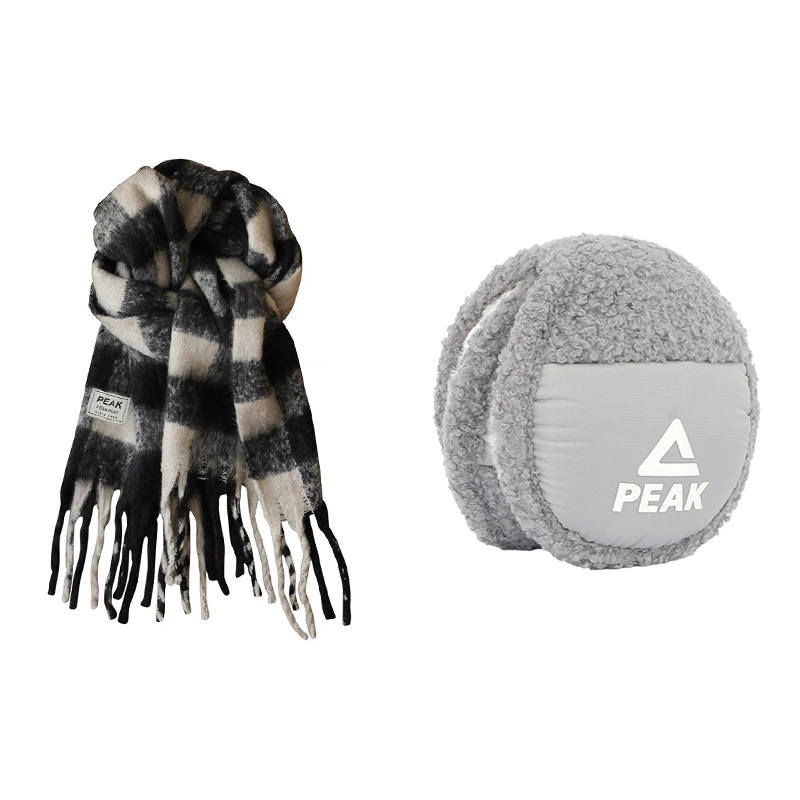 PEAK PEAK Polyester Knit Scarves Unisex