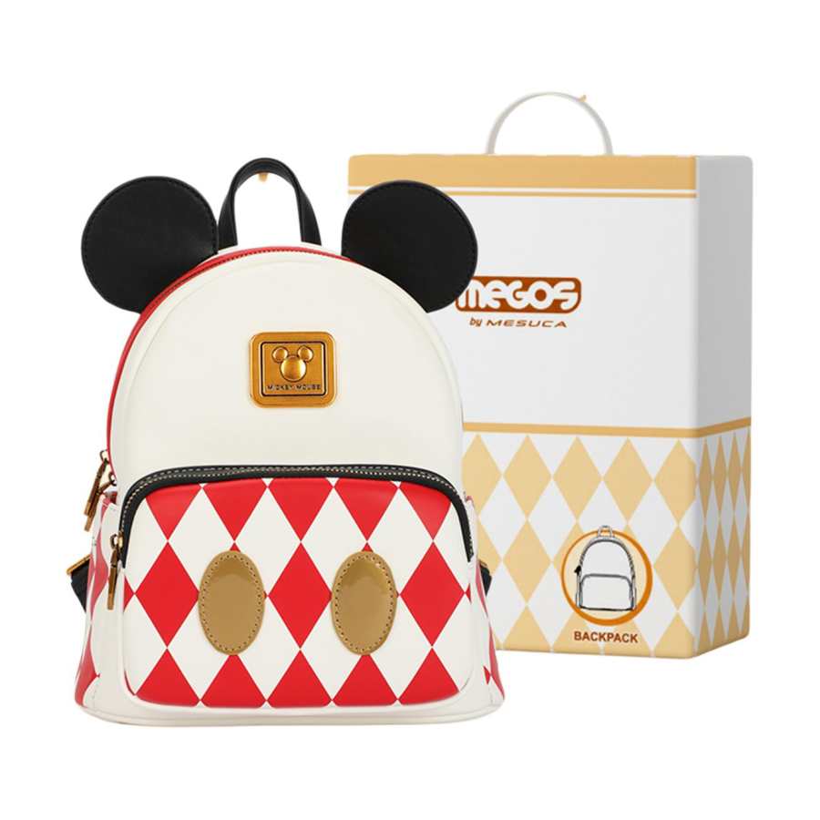 Disney Disney Synthetic Leather Backpack Regular Women's Multicolor