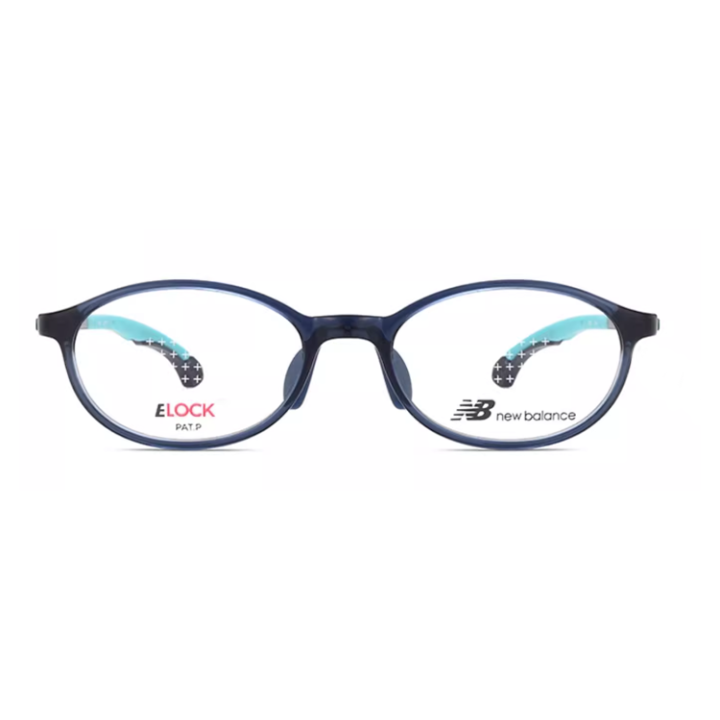 New Balance New Balance TR/Memory Plastic Oval Eyeglass Frames Kids' Multicolor