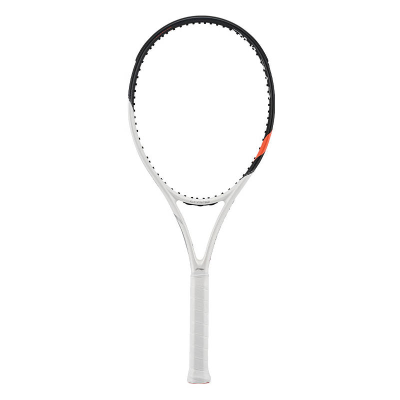 Li-Ning Li Ning 260g 100 Square Inches Pearl White Black Unisex STD High Elasticity Carbon Fiber Tennis Rackets