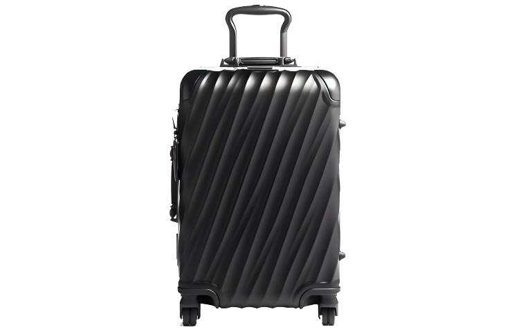 TUMI 19 Degree Aluminum Alloy Luggage For Air Travel 20 Inch Unisex Matte Black
