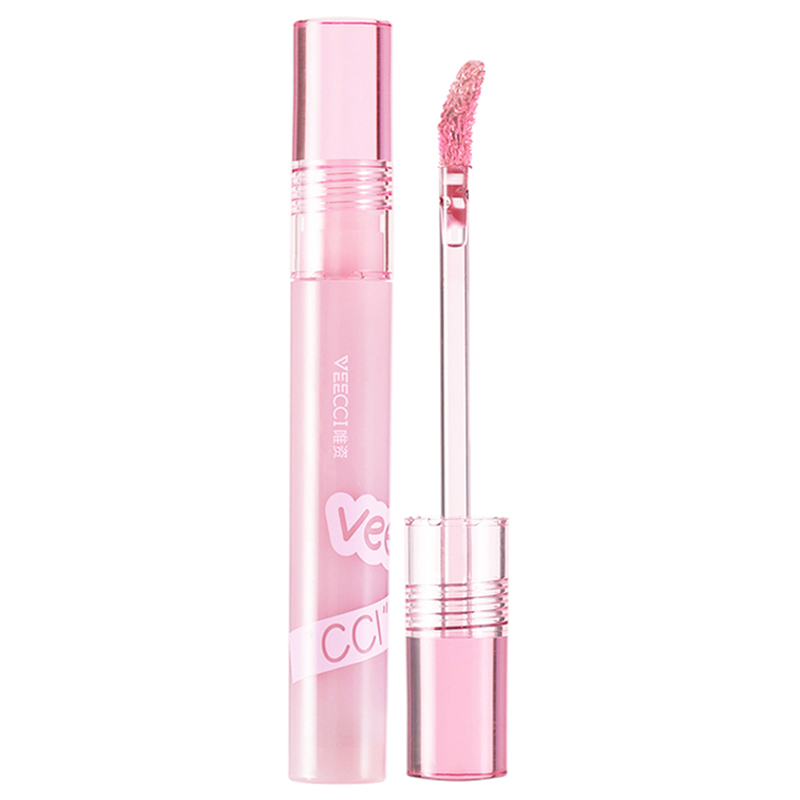 VEECCI Honey Glow Icy Clear Lip Gloss Glossy Easy to Blend Natural 1.7g