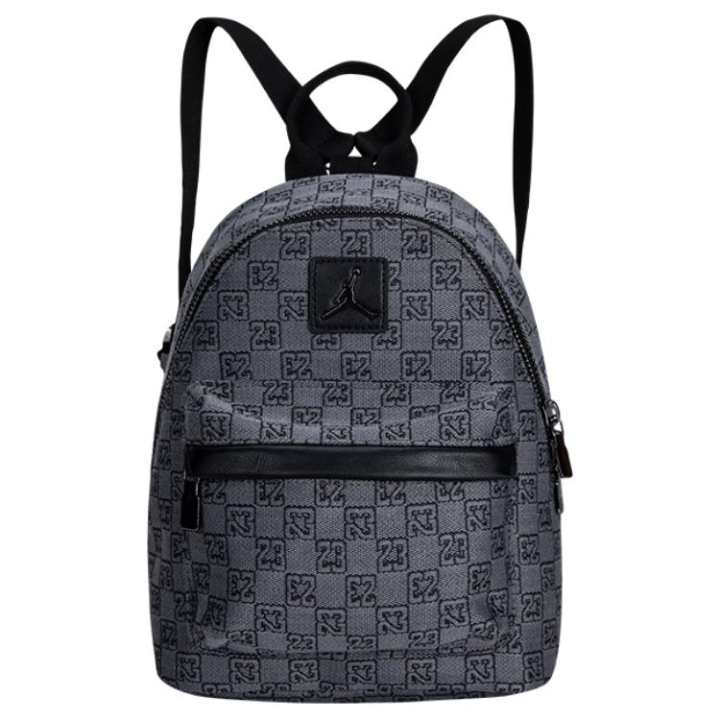 Jordan Jordan Polyester With Cotton Backpack Mini Unisex Dark Smoke Gray