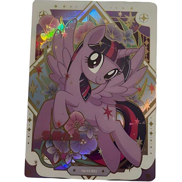KAYOU Twilight Sparkle My Little Pony Character Cards, Rainbow Pack, Third Wave, Rainbow 3 XR IP / Anime Cards 1 Pc