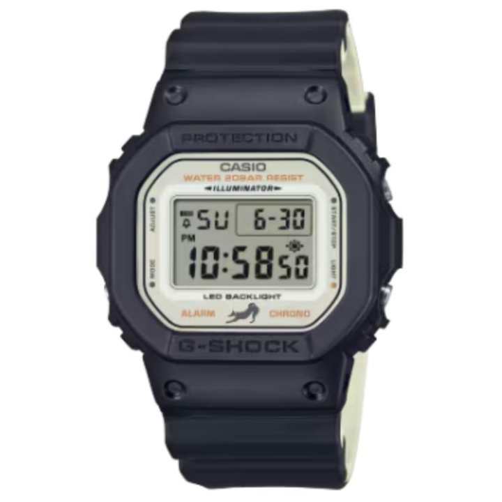 CASIO CASIO 5600 Quartz Movement Resin Strap Watch Men's Watches Gray Dial
