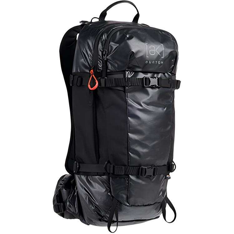 BURTON 25L Ski Bag Outdoor Bag Tear Resistant Fabric Black Unisex