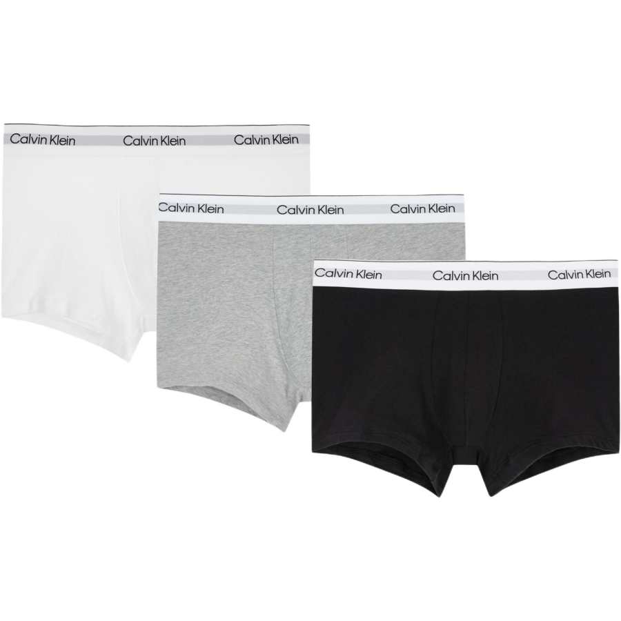 Calvin Klein Logo-waistband Boxers Pack Of Three