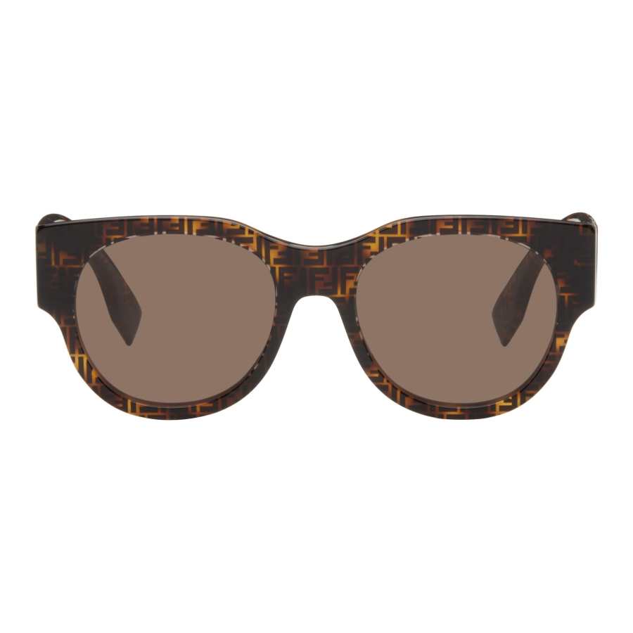 FENDI FENDI Pre Owned 20s Ff Motif Sunglasses