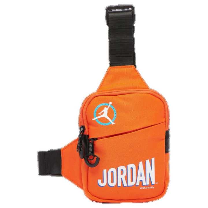 Jordan Jordan MVP Flight Polyester Fanny Pack Unisex Orange & White