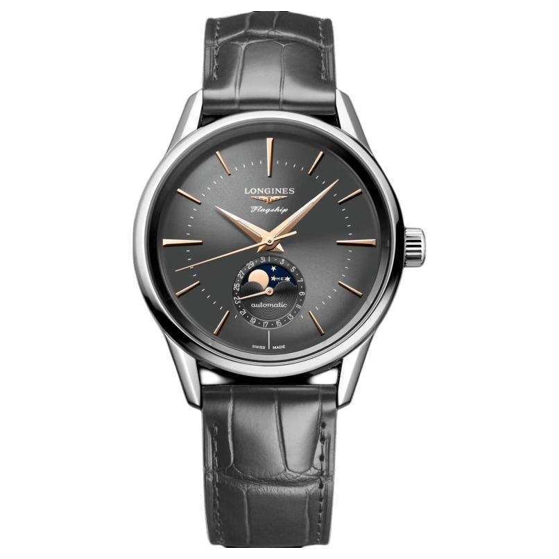 LONGINES Military Flag Collection Automatic Mechanical Movement 30m Waterproof Women's Watch 38.5mm