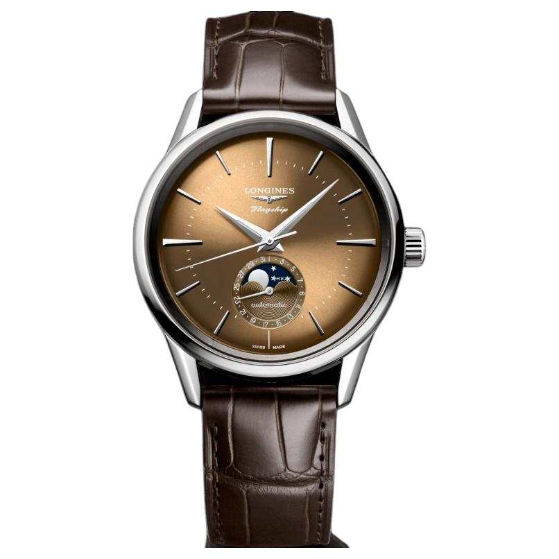 LONGINES Military Flag Collection Automatic Mechanical Movement 30m Waterproof Women's Watch 38.5mm