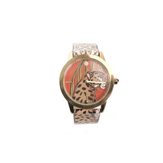 TORY BURCH Wrist Watches Quartz Movement Leather Strap 36mm Red Watch Dial Women's Watch 30m Water Resistant