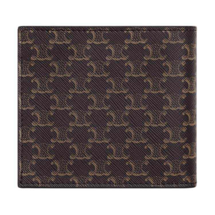 CELINE CELINE Bi fold Wallet In Triomphe Canvas