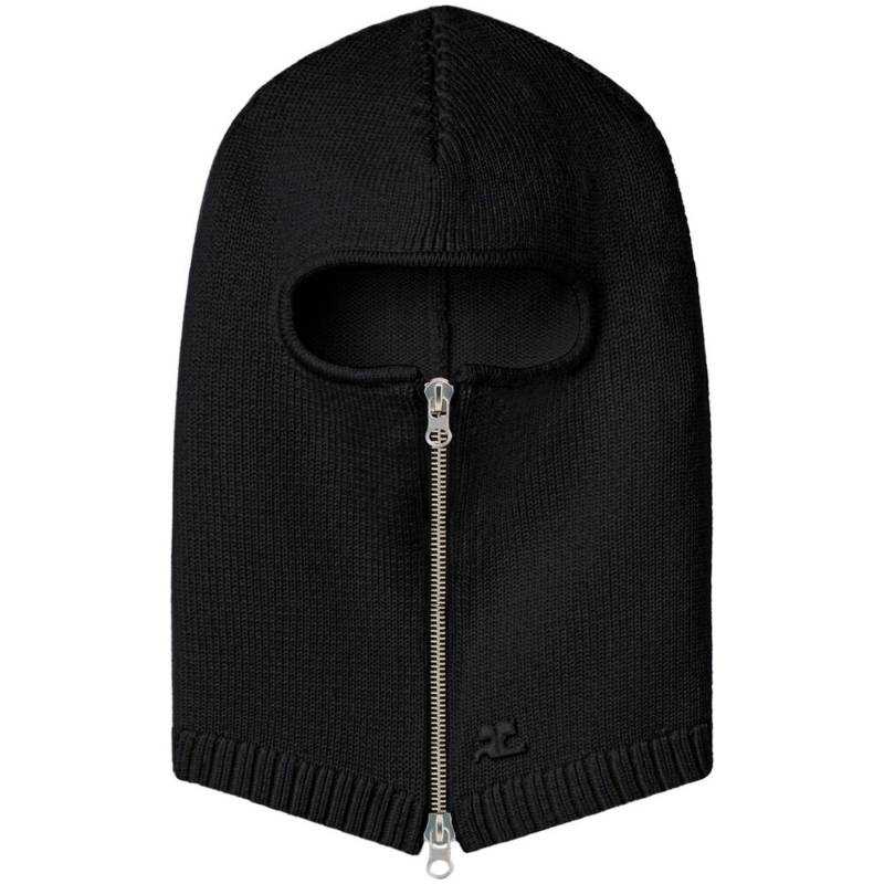 COURREGES Merino Wool Hats & Caps Women's Black